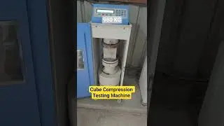 Cube Compression Testing Machine #english #automobile #education #construction #engineering #goals