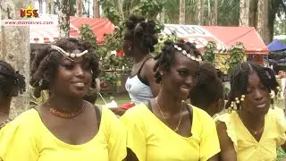 Saamaka Daka in Palmentuin