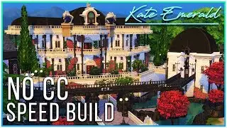 Sims 4 Speed Build - Vampire Lair | Kate Emerald