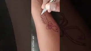 feather tattoo design #viral #tattoo #tattoodesigns