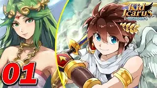 Palutena Kid Icarus: Uprising | Gameplay Audio Latino Parte 1: Las Aventuras De Pit