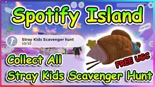 [Event] Roblox Spotify Island Script - Collect All Stray Kids Scavenger Hunt (Free UGC)