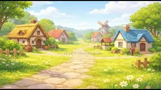 A Peaceful Day in a Cozy Game World | Lo-fi Music for Focus & Work