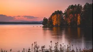 Relaxing Nature Autumn 🍂🍁  in New England -  2025 (4K)  | Relaxing Music