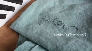 5 Couture Sewing Techniques to use in your everyday sewing practice
