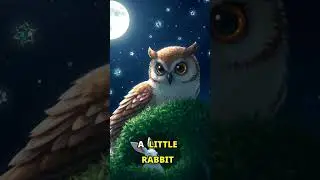 Oliver the wise owl and Ruby the shy rabbit