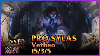 PRO Sylas Replay Misfits Gaming [Vetheo/KilluaXL9z] | KDA 15/3/5 MID (EUW)