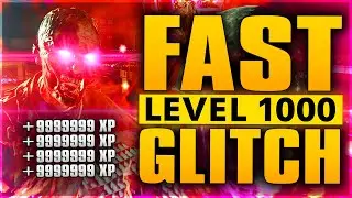 FAST UNLIMITED XP GLITCH! | REACH LEVEL 1000 FAST! - Cold War Zombies Glitches