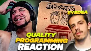 FIRST TIME CHECKING HIM OUT!!! Eyedea - Quality Programming (LIVE REACTION) *FlashBack Friday*