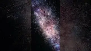 Dark surpassingly beautiful galactic space