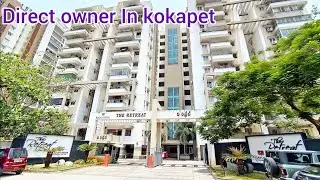Direct owner||Beautiful Flat for sale in Gated community Hyderabad||In kokapet