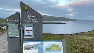 Hike to Noss Ferry - Bressay, Shetland #hike #hiking #ocean