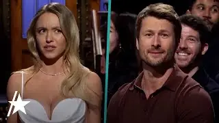 Sydney Sweeney Addresses Glen Powell Affair Rumors During 'SNL' Debut