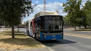 Linija 4 Ž.Stanica-Liman IV | BMC Procity 12 CNG #1076 | Cela Trasa