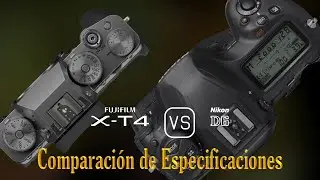 Fujifilm X-T4 vs. Nikon D6: Una Comparación de Especificaciones
