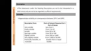 PARTS OF MONOGRAPH
