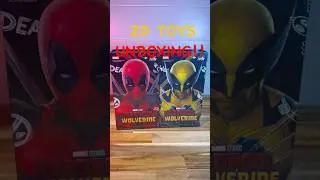 ZD TOYS Deadpool & Wolverine! @I.Serenity18 #deadpool #zdtoys #unboxing #marvel #meme
