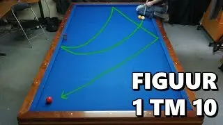 ROAD TO EREKLASSE ARTISTIEK - FIGUUR 1 TM 10 | Billiard Trickshots