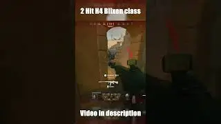 Vanguard H4 Blixen gameplay - 2 Hit Class setup #shorts