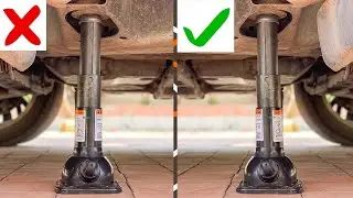 Прикрепите домкрат к Toyota Innova Crysta