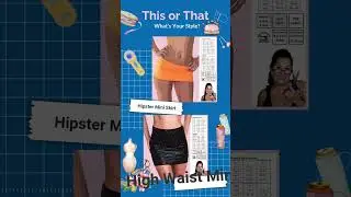 This or That? What skirt fits your skimpy look! #SewingPatterns #DIYStyle #SewSkimpy