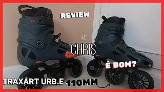 Review do patins URB.E Traxart 110mm | Vale a pena?