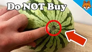Как выбрать ИДЕАЛЬНЫЙ арбуз КАЖДЫЙ РАЗ💥(4 СЕКРЕТНЫХ ТРЮКА)🤯