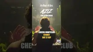 The hot DJ sensation from India, DJ AZIZ, is taking over Sydney 