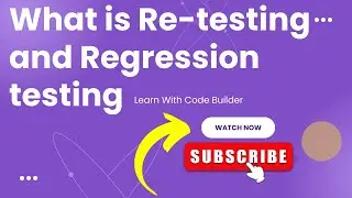 What is regression Testing and Retesting? | Manual Testing Course for Professionals|