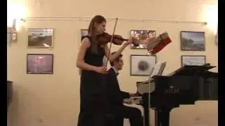 Liudmila Frayonova & Yuriy Favorin - N. Roslavetz Trois Danses Violon et Piano