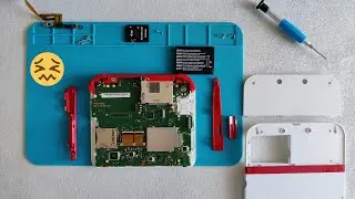 ⚠️ Restauración Nintendo 2DS que no lee juegos!