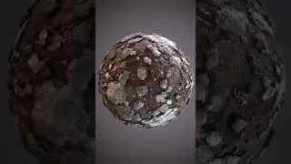 Rock Surfaces Material Study &ndash; Substance Designer - Marmoset Allegorithmic Rendered #shorts