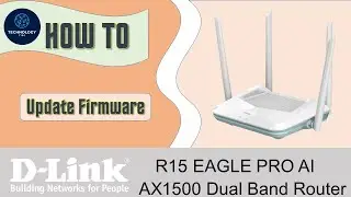 D-Link R15 Eagle Pro AI AX1500 Smart Router : Updating the Firmware