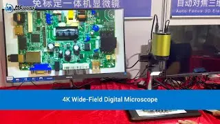 MCscope 4K Autofocus Wide-Field Digital Microscope  | Long Working Distance Microscope