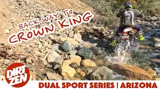 The Back Way to Crown King, Arizona - Dual Sport Adventures - Plus GPS Track