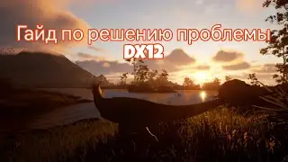 Гайд | по решению проблемы DX12