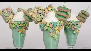 How to Make Lucky Charms Milkshakes | Get the Dish