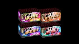Brutal Assortiment Rubro Vuurwerk (straat Video)