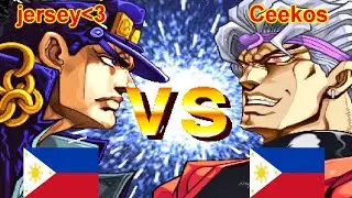 JoJo's Bizarre Adventure - jersey vs Ceekos