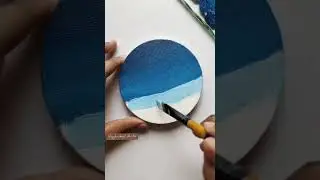 Circle Canvas Painting🎨&hearts;.. ...#Raghukul_Arts💕