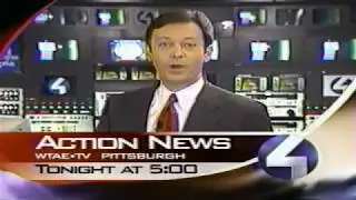 WTAE TV 90s NEWS PROMO with Scott Baker