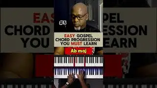 #5 EASY Gospel Piano Chords | Piano Tutorial For Beginners #pianoblackgospel