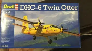 Сборка модели самолета De Havilland Canada DHC-6 Twin Otter, масштаб 1:72