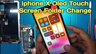 iphone x xs xr xsmax crack broken combo folder replacement.iphone X Touchscreen Oled change guide.