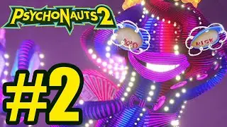 Psychonauts 2 Gameplay Walkthrough Part 2 - Bossfight