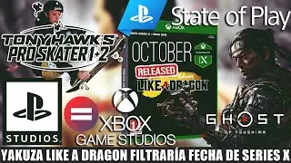 INTRO DE PS STUDIOS COPIADO DE XBOX? | SERIES X PARA OCTUBRE | STATE OF PLAY DE GOT | THPS 1+2