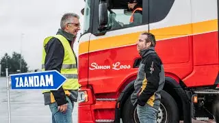 Dit is onze standplaats in Zaandam bij DC Albert Heijn | Simon Loos on tour