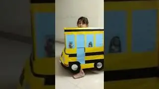 Fancy dress idea -School bus II very easy and creative