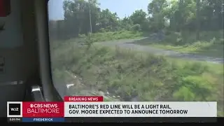 Baltimore's Red Line will be a light rail