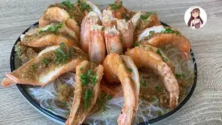 Crevettes sauce à l'ail, recette chinoise